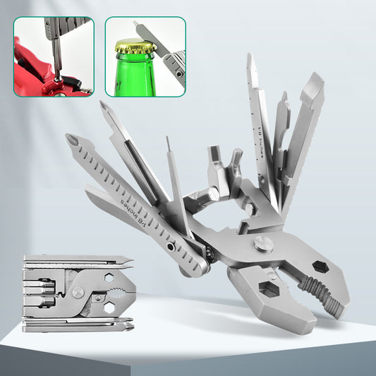 25 in 1 Multitool ft. Wire Cutter, Plier, Screwdrivers, wrench, pliers