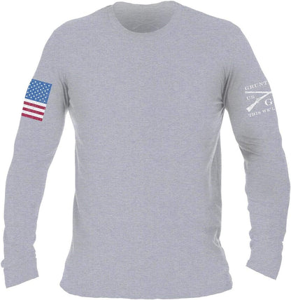 Full Color Flag Basic Long Sleeve T-Shirt