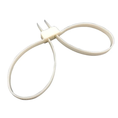 1Pcs/Lot 12Mmx700Mm 12X700 12*700 Plastic Police Handcuffs Double Flex Cuff Disposable Handcuffs Zip Tie Nylon Cable Ties