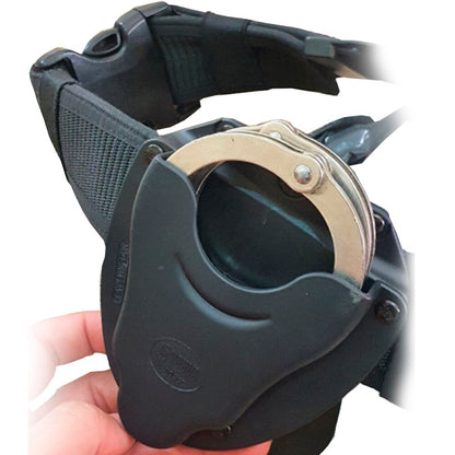 Tactical Handcuffs Police Holster Conceal Handcuff Case Holster Accessories Black New Pattern Handcuff Case & Tactical Belt