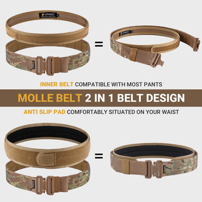 VOTAGOO Tactical Belt-MOLLE