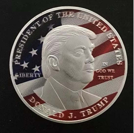 Donald Trump Coin 1 OZ Silver Clad